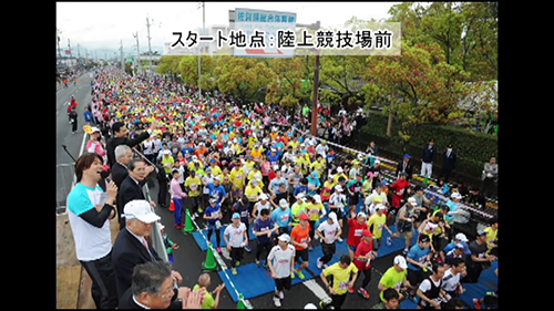 さが桜マラソン2016コース動画